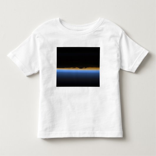 Lagen van de atmosfeer op aarde kinder shirts (Voorkant)