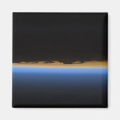 Lagen van de atmosfeer op aarde magneet (Voorkant)