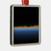 Lagen van de atmosfeer op aarde metalen ornament (Rechts)