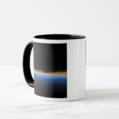 Lagen van de atmosfeer op aarde mok (Voorkant links)