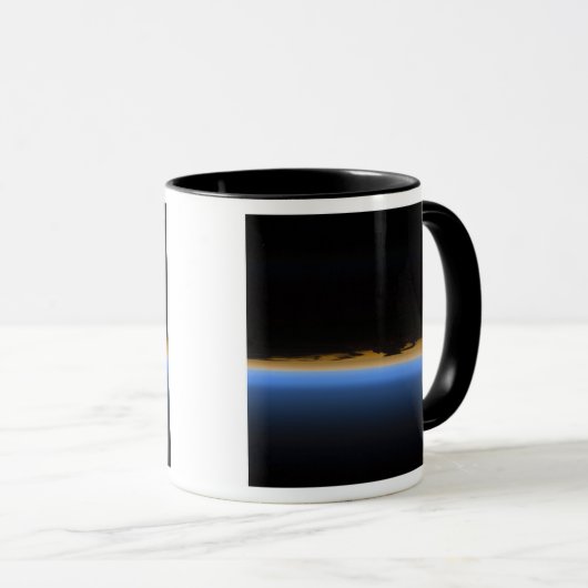 Lagen van de atmosfeer op aarde mok (Voorkant rechts)