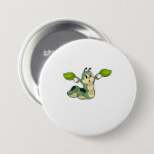 Lagen van de derde pijler ronde button 7,6 cm (Voorkant /achterkant)