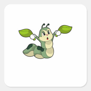 Lagen van de derde pijler vierkante sticker