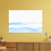 Lagen van de Foggy-vallei Canvas Afdruk (Insitu (Woonkamer))