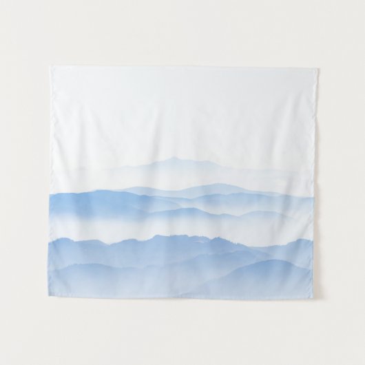 Lagen van de Foggy-vallei Wandkleed (Voorkant (horizontaal))