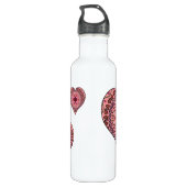 Lagen van de Heart Water Fles (Achterkant)