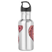 Lagen van de Heart Water Fles (Achterkant)