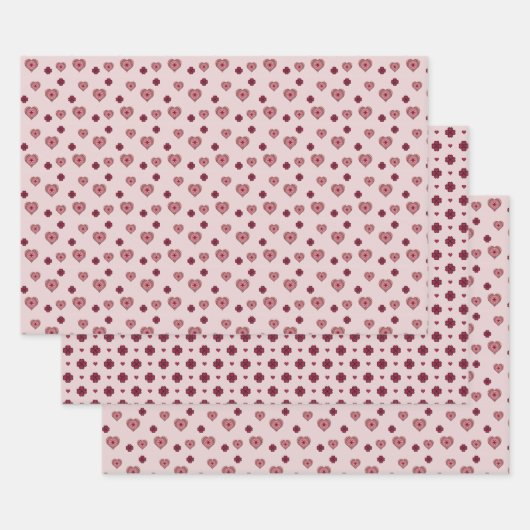 Lagen van de reeks Heart Wrapping Paper (Set)