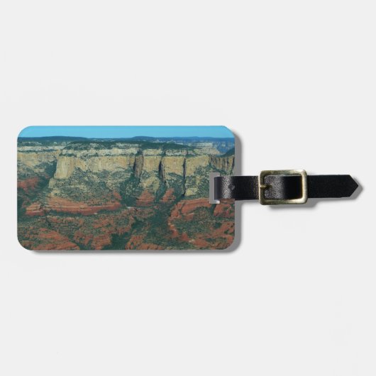 Lagen van de Rode Rocks in Sedona Arizona Bagagelabel (Voorkant horizontaal)