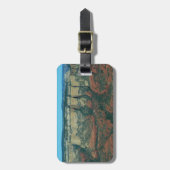 Lagen van de Rode Rocks in Sedona Arizona Bagagelabel (Voorkant verticaal)