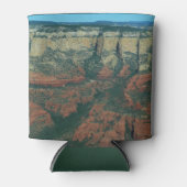 Lagen van de Rode Rocks in Sedona Arizona Blikjeskoeler (Voorkant)