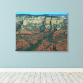 Lagen van de Rode Rocks in Sedona Arizona Canvas Afdruk (Insitu (Houten vloer))