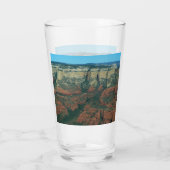 Lagen van de Rode Rocks in Sedona Arizona Glas (Achterkant)