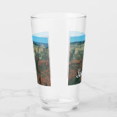 Lagen van de Rode Rocks in Sedona Arizona Glas (Rechts)