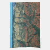 Lagen van de Rode Rocks in Sedona Arizona Theedoek (Verticaal)