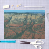 Lagen van de Rode Rocks in Sedona Arizona Tissuepapier (Craft)