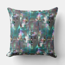 Lagen van groene gradiëntvormen en gekleurde neon