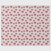 Lagen van het Heart Wrapping Paper Cadeaupapier (Vlak)