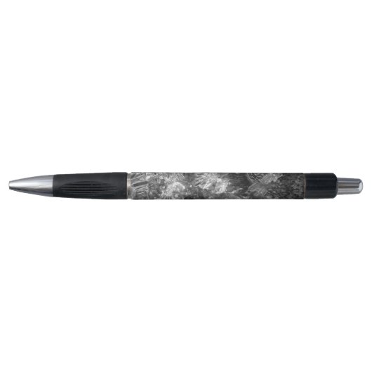 Lagen van kristallen grijs pen (Voorkant)