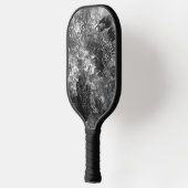 Lagen van kristallen grijs pickleball paddle (Links)
