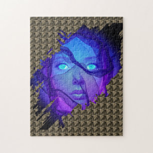 Lagen van Realiteit - AI Fantasie Digitaal Kunstpr Legpuzzel
