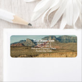 Lagen van Red Rock Etiket (Insitu)