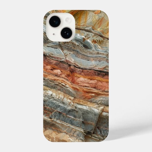 Lagen van Rock iPhone Hoesje (Achterkant)