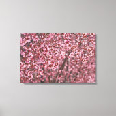 Lagen van roze Japanse Cherry Blossom Canvas Afdruk (Voorkant)