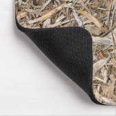 Lagen van verweerde houten chips muismat (Hoek)