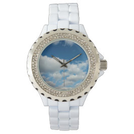 Lagen van wolken horloge