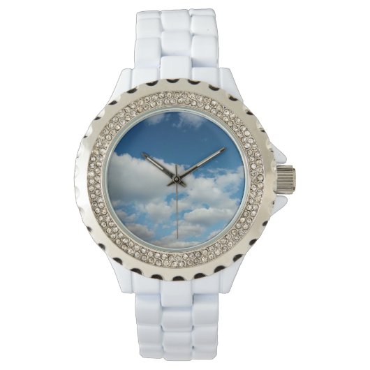 Lagen van wolken horloge (Voorkant)