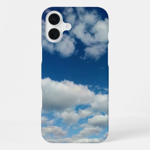 Lagen van wolken iPhone 16 plus hoesje