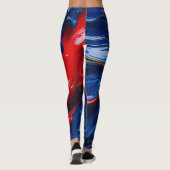 Lagen verf op elkaar leggings (Achterkant)