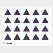 Lagen verf op elkaar sticker (Vel)