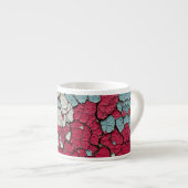 Lagen verven vervellen espresso kop (Voorkant rechts)