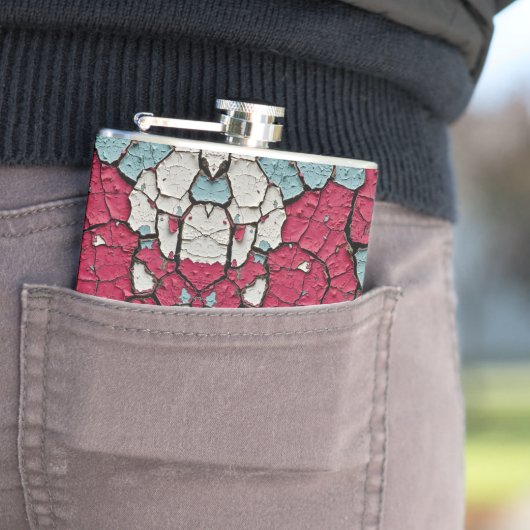 Lagen verven vervellen heupfles (Voorbeeld)