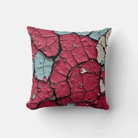 Lagen verven vervellen kussen (Voorkant)