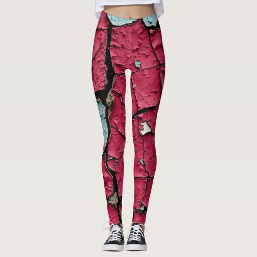 Lagen verven vervellen leggings (Voorkant)