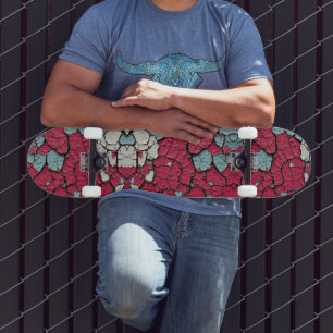 Lagen verven vervellen persoonlijk skateboard