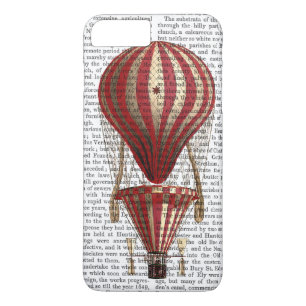 Lagenprint met hete luchtballon Rood Case-Mate iPhone Case