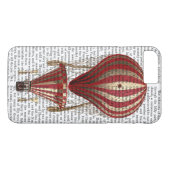 Lagenprint met hete luchtballon Rood Case-Mate iPhone Case (Achterkant (Horizontaal))