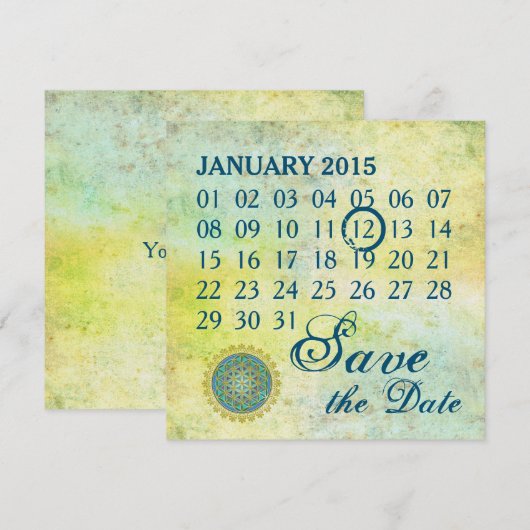 Lager - aangepaste kalender (Voorkant / Achterkant)