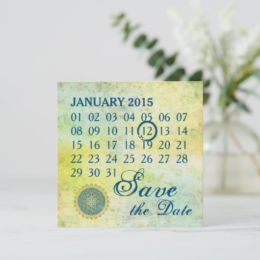 Lager - aangepaste kalender (Staand voorkant)