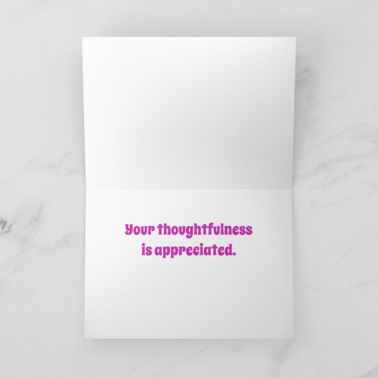 Lager - Bedankt - kaart (Binnen)