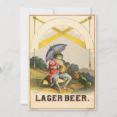 Lager Beer  Adverteren (Voorkant)