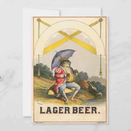 Lager Beer Adverteren (Voorkant)