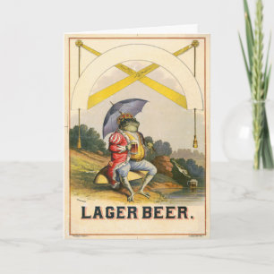 Lager Beer  Adverteren Kaart