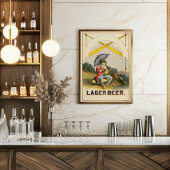Lager Beer  Adverteren Poster