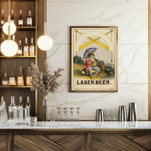 Lager Beer  Adverteren Poster
