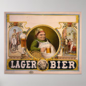 Lager Beer Poster (Voorkant)